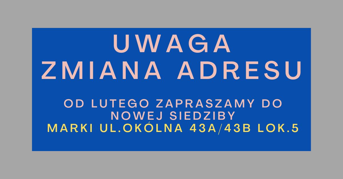 nOWY ADRES FIRMY